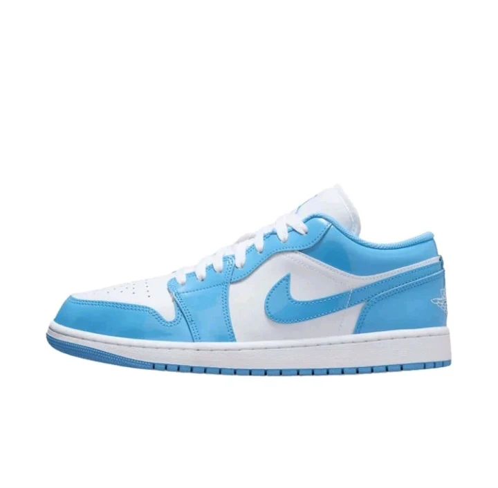Air Jordan 1 Low- Blue/ White